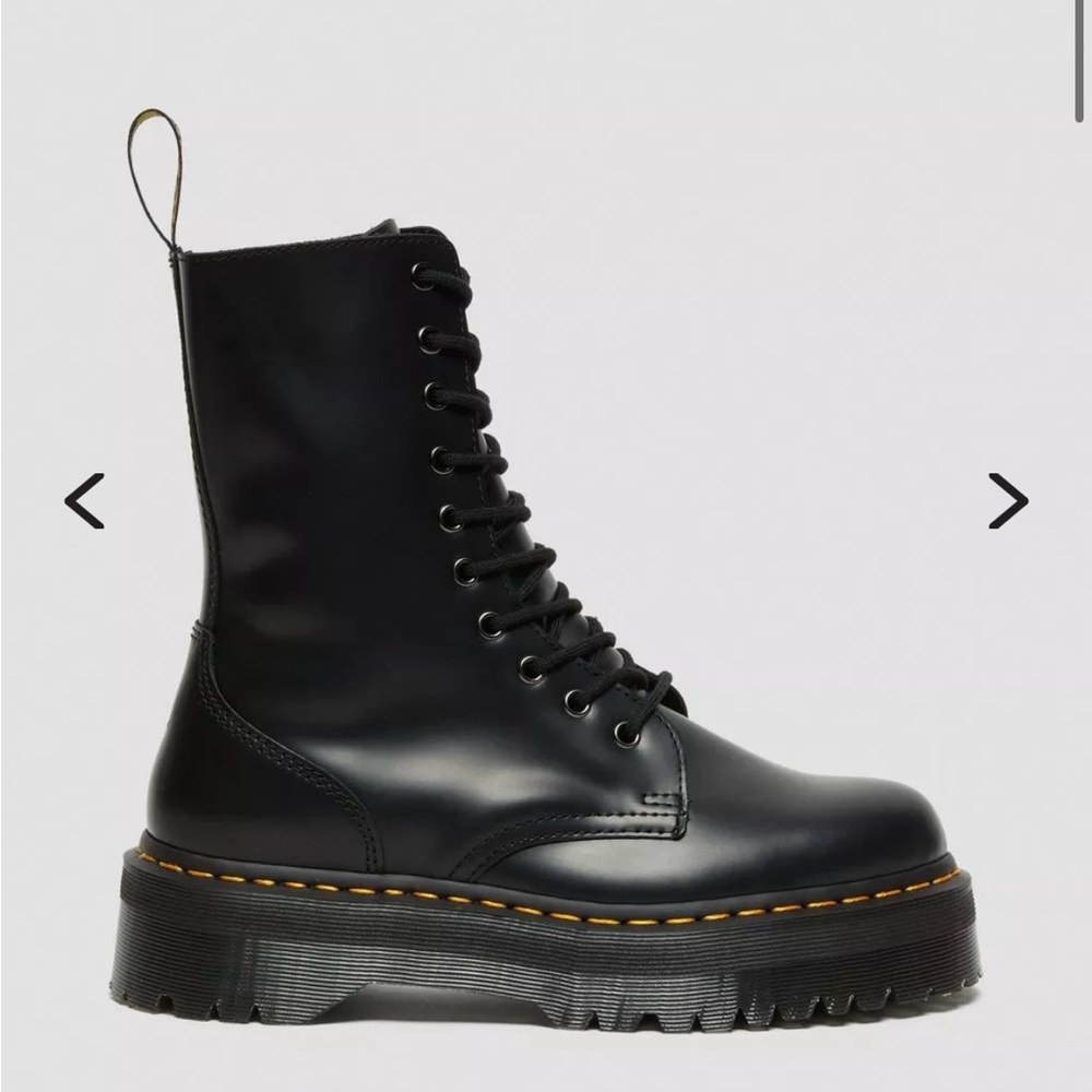 Dr Martens - Jadon hi boot smooth leather platforms